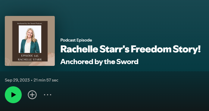 Rachelle Starr's Freedom Story! — Spotify