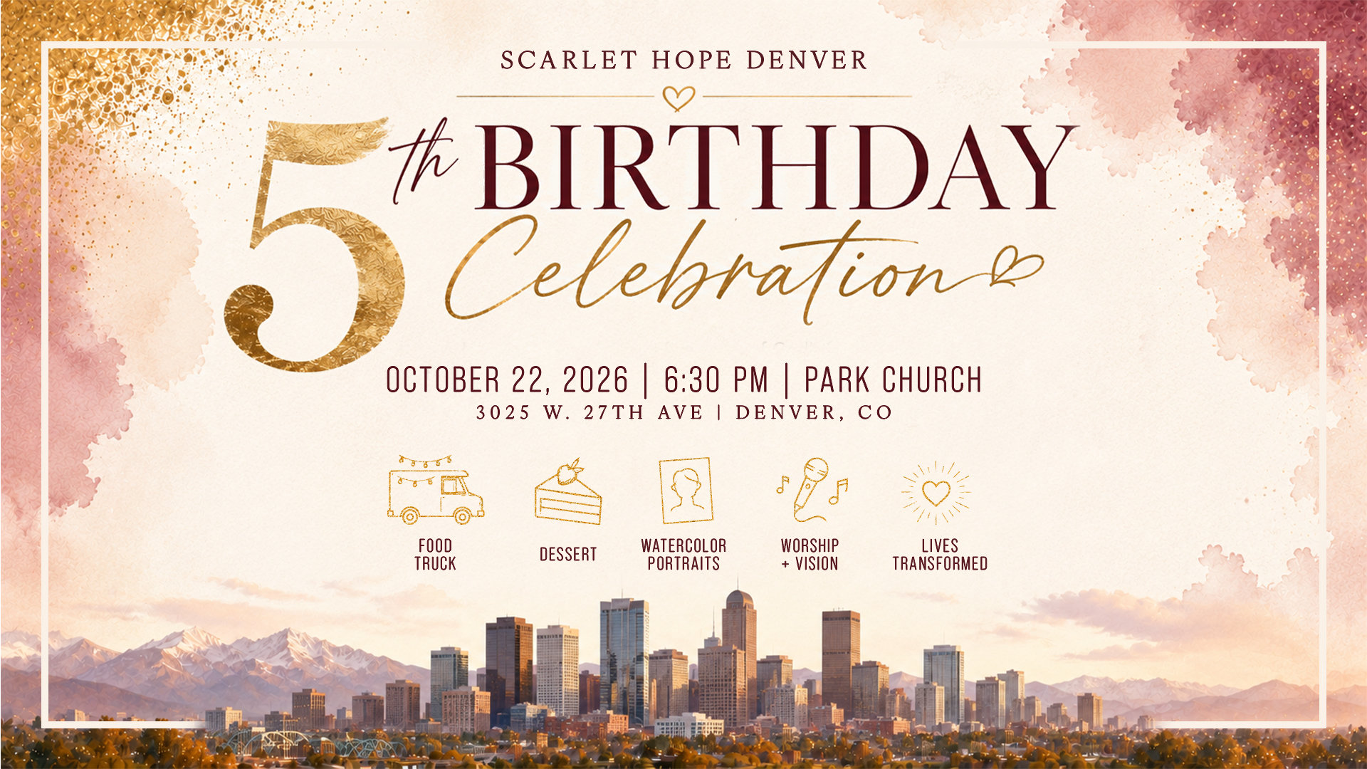 Scarlet Hope Denver Fall Event 2026